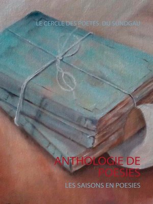 cover image of Anthologie de poésies
